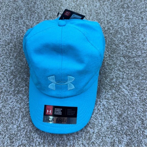 NWT Under Armour Women’s Blue Cap Hat One Size - Picture 2 of 9